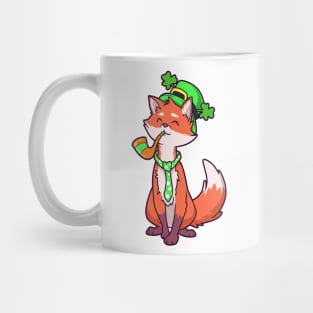 Fox Leprechaun - St Patricks Fox Mug